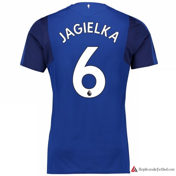 Camiseta Everton Primera equipación Jagielka 2017-2018